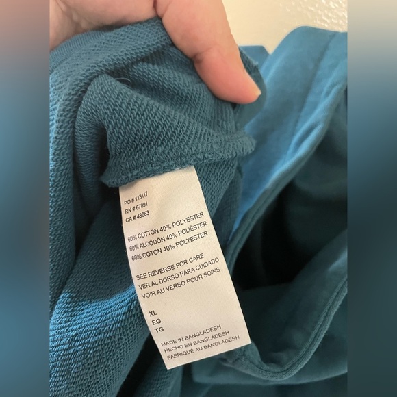 ✨NWT Kids Umbro Turquoise Hoodie Size XL - Picture 11 of 11